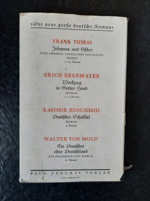 antiquarisches Buch – Benito Mussolini; G – Hundert Tage (Campo di Maggio). Drei Akte in neun Bildern.