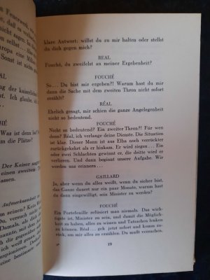 antiquarisches Buch – Benito Mussolini; G – Hundert Tage (Campo di Maggio). Drei Akte in neun Bildern.