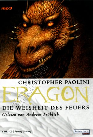 gebrauchtes Hörbuch – Christopher Paolini – Eragon 03 // Die Weisheit des Feuers // 4 Mp3 CDs gelesen von Andreas Fröhlich