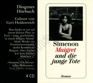 gebrauchtes Hörbuch – Georges Simenon – Maigret und die junge Tote // 4 CDs gelesen von Gert Heidenreich