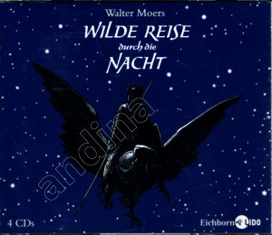 gebrauchtes Hörbuch – Walter Moers – Wilde Reise durch die Nacht // 4 CDs gelesen von Dirk Bach