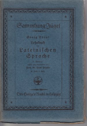 antiquarisches Buch – Georg Traut – Lehrbuch der Lateinischen Sprache - 4 Bände - 1923