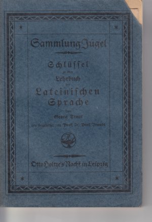 antiquarisches Buch – Georg Traut – Lehrbuch der Lateinischen Sprache - 4 Bände - 1923