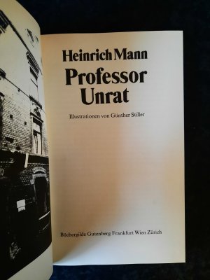 gebrauchtes Buch – Heinrich Mann – Professor Unrat