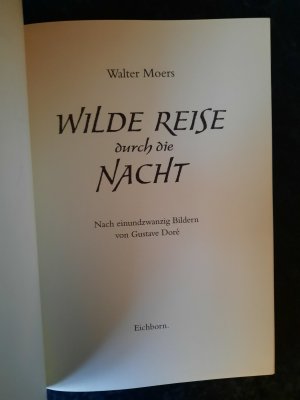 gebrauchtes Buch – Walter Moers – Wilde Reise durch die Nacht