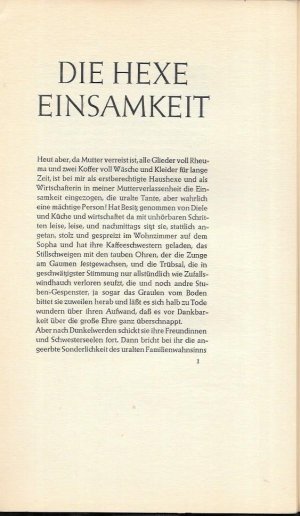 Ernst Barlach: Die Hexe Einsamkeit. Nach der Handschrift, Buch 9, Blatt 61-68, geschrieben 1899