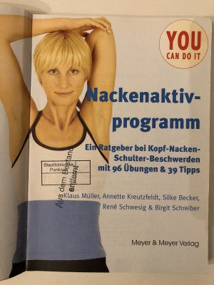 gebrauchtes Buch – Müller, Klaus; Kreutzfeldt, Annette; Becker, Silke; Schwesig, René; Schreiber, Birgit – Nackenaktivprogramm