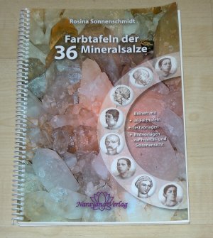 Farbtafel der 36 Mineralsalze