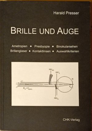 Brille und Auge, Übungsaufgaben und Lösungswege, Harald Presser