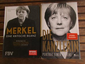 Bücherset (Angela Merkel) - Merkel (Eine kritische Bilanz) / Die Kanzlerin (Porträt einer Epoche)