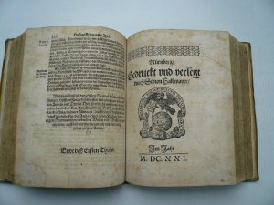 antiquarisches Buch – Zacharias Theobald – Hussiten Krieg, Zaccharias Theobald, anno 1621