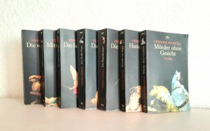 7 X Henning Mankell - Hunde von Riga + Die weiße Löwin + Mörder ohne Gesicht + Die falsche Fährte + Die Brandmauer + Die fünfte Frau + Mittsommermord