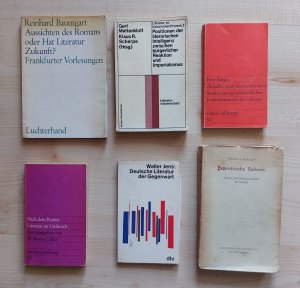 Konvolut aus der Bibliothek von Karl Heinz Bohrer. Arbeitsexemplare zur Literaturwissenschaft