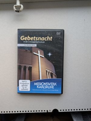 gebrauchter Film – Missionswerk Karlsruhe – Gebetsnacht 14. Oktober 2016 in der Christus-Kathedrale in Karlsruhe