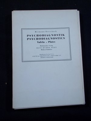 Psychodiagnostik Tafeln / Psychodiagnostics Plates