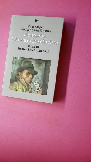 gebrauchtes Buch – Rinsum, Wolfgang van – DEUTSCHE LITERATURGESCHICHTE. ,Band 10-3350