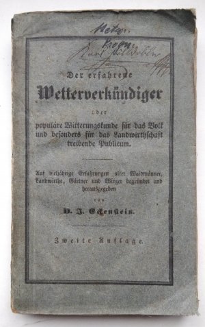 Der erfahrene Wetterverkündiger […]