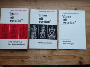 gebrauchtes Buch – Hendrik Entjes / Rudolf Ebeling – "Kann nit verstan" - Eine Einführung in  das Niederländische - mit Wörterverzeichnis und mit Antworten und Lösungen