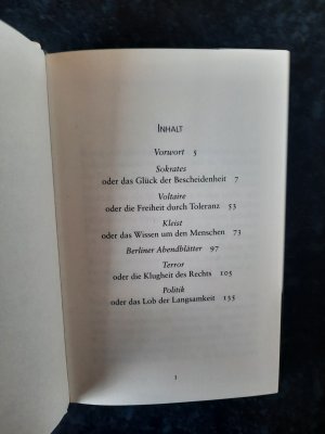 gebrauchtes Buch – Ferdinand von Schirach – Die Herzlichkeit der Vernunft