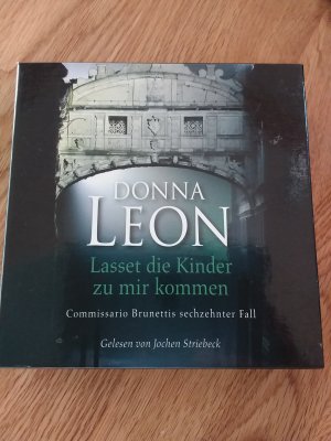 gebrauchtes Hörbuch – Donna Leon – Lasset die Kinder zu mir kommen