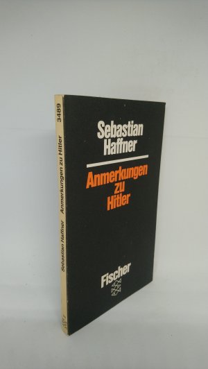 gebrauchtes Buch – Haffner, Sebastian – Anmerkungen zu Hitler