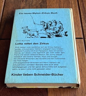 antiquarisches Buch – Enid BLyton – Lotta rettet den Zirkus - Kinderbuch