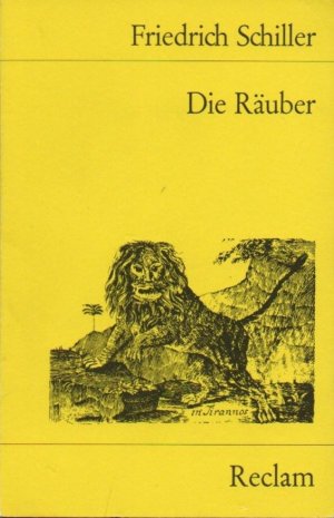 gebrauchtes Buch – Friedrich Schiller – Die Räuber : ein Schauspiel