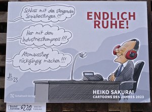 gebrauchtes Buch – Heiko Sakurai – Endlich Ruhe Die Cartoons des Jahres 2023