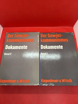 Der Sowjetkommunismus Dokumente Band 1+2