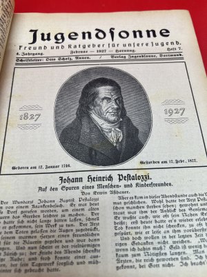 Jugendsonne. Freund und Ratgeber für unsere Jugend 1927, Heft 1-45