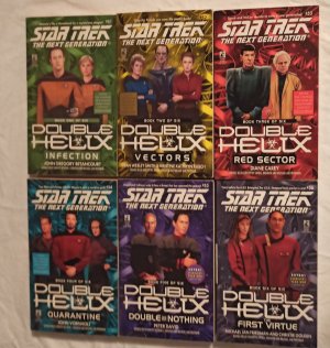 Star Trek Double Helix 1-6 (Infection, Vectors, Red Sector, Quarantine, Double or Nothing, The First Virtue)