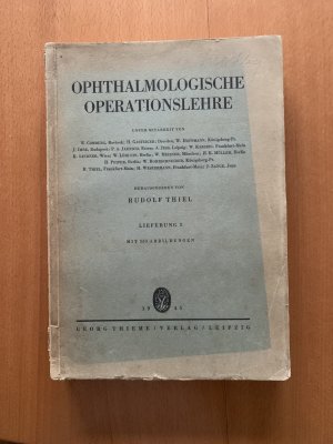 Ophthalmologische Operationslehre