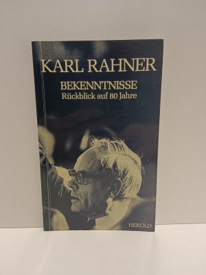 Karl Rahner erzählt aus seinem Leben