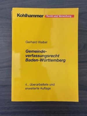 Gemeindeverfassungsrecht Baden-Württemberg