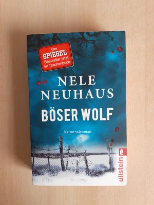 gebrauchtes Buch – Nele Neuhaus – Böser Wolf - Kriminalroman