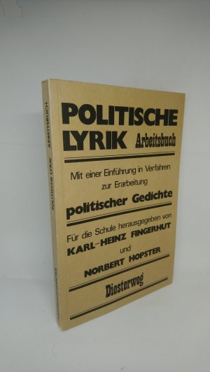 gebrauchtes Buch – Fingerhut, Karl H – Politische Lyrik