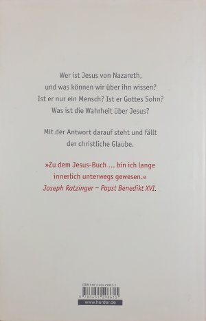 gebrauchtes Buch – Papst Benedikt XVI – Jesus von Nazareth Band 1: Von der Taufe im Jordan bis zur Verklärung