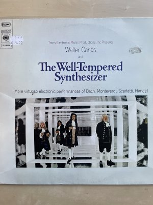 gebrauchter Tonträger – Walter Carlos - Bach – The Well-Tempered Synthesizer