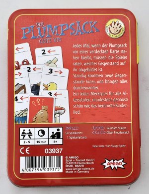 gebrauchtes Spiel – Reinhard Staupe – Der Plumpsack geht um