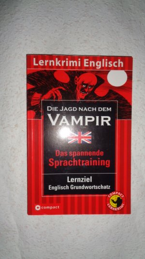 gebrauchtes Buch – Hillefeld, Marc; Novotny – Die Jagd nach dem Vampir , Lernkrimi englisch