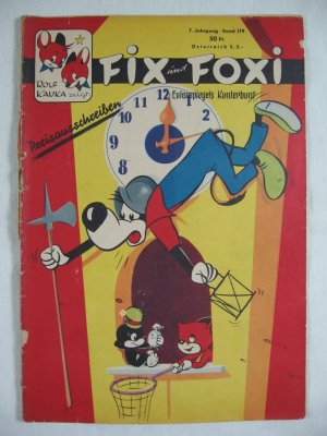 Fix und Foxi. Eulenspiegels Kunterbunt. 7. Jahrgang, Band 119.