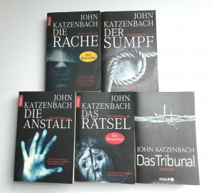 5 x John Katzenbach - Die Anstalt + Die Rache + Der Sumpf + Das Rätsel + Das Tribunal