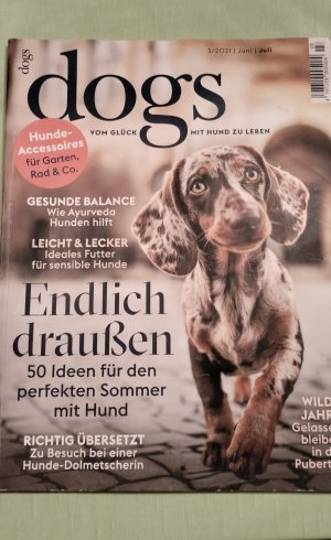 gebrauchtes Buch – Dogs Magazin - Juni/Juli 3/2021