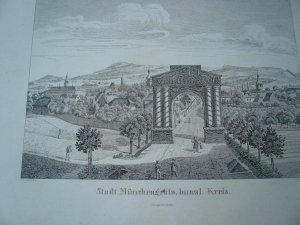 Mnichovo Hradiste-Münchengrätz, anno 1836, lithograph Edited by Glaser Rudolph (1801-1868) in: Denkbuch über die Anwesenheit Ihrer K.K. Majestäten Franz […]