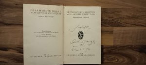 antiquarisches Buch – Arthur Schnitzler – Erzählende Schriften