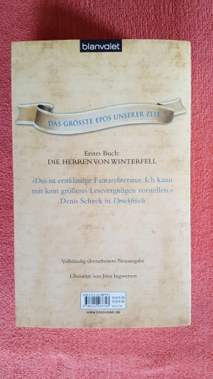 gebrauchtes Buch – Martin, George R – Das Lied von Eis und Feuer 01 - Die Herren von Winterfell (Band 1 zu Game of Thrones)