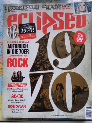 Eclipsed Nr. 222 - Juli/August 2020 (Heft+CD)