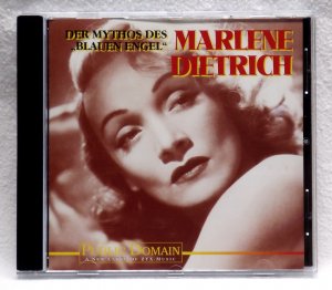 gebrauchter Tonträger – Marlene Dietrich - Der Mythos des ''Blauen Engel'' - 1993 Schlager Chanson m/m- – Der Mythos des ''Blauen Engel'' - 1993 Schlager Chanson m/m-