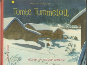 Tomte Tummetott - deutsche Erstausgabe, Halbleinen, von 1960