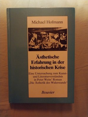 Ästhetische Erfahrung in der historischen Krise